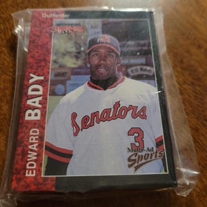 Baseball Cards - Set de 30 Harrisburg Senators 1998 - Équipe de la Ligue mineure des Expos de Montréal - Non ouvert