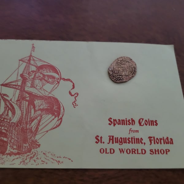 Spanish Souvenir Coin Replica - St Augustine Florida