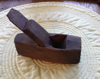 Antique Wooden Coffin Block Plane