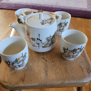 Asian Tea Set - 6 Pieces