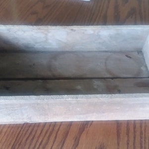 Wooden Handmade Open Box - Primitive
