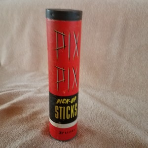 Pix Pix Pick up Sticks Game Mixed Lot of Plastic & Wood 50 Pcs. 