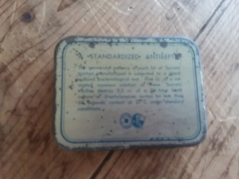 Vintage Sucrets Tin