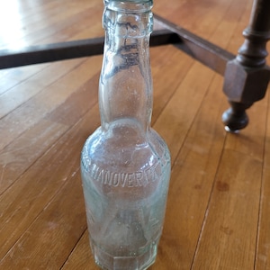Schmidt&#39;s Bottling Works - Hanover PA - Aqua Glass Bottle
