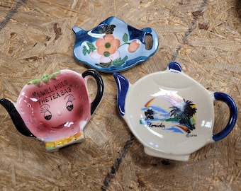 Teabag Plate/Holder - Vintage