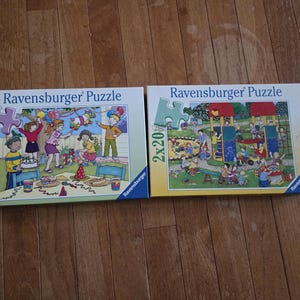 Ravensburger kinderpuzzels: 2 puzzels