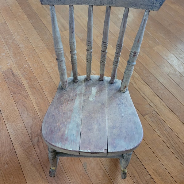 Wooden Toddler's Rocking Chair - 1950's - SOLD AS PICTURED