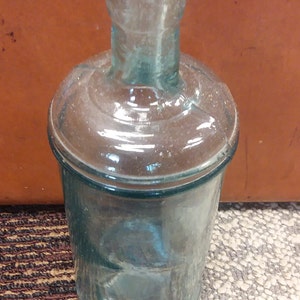 Glass Bottle - Aqua Glass