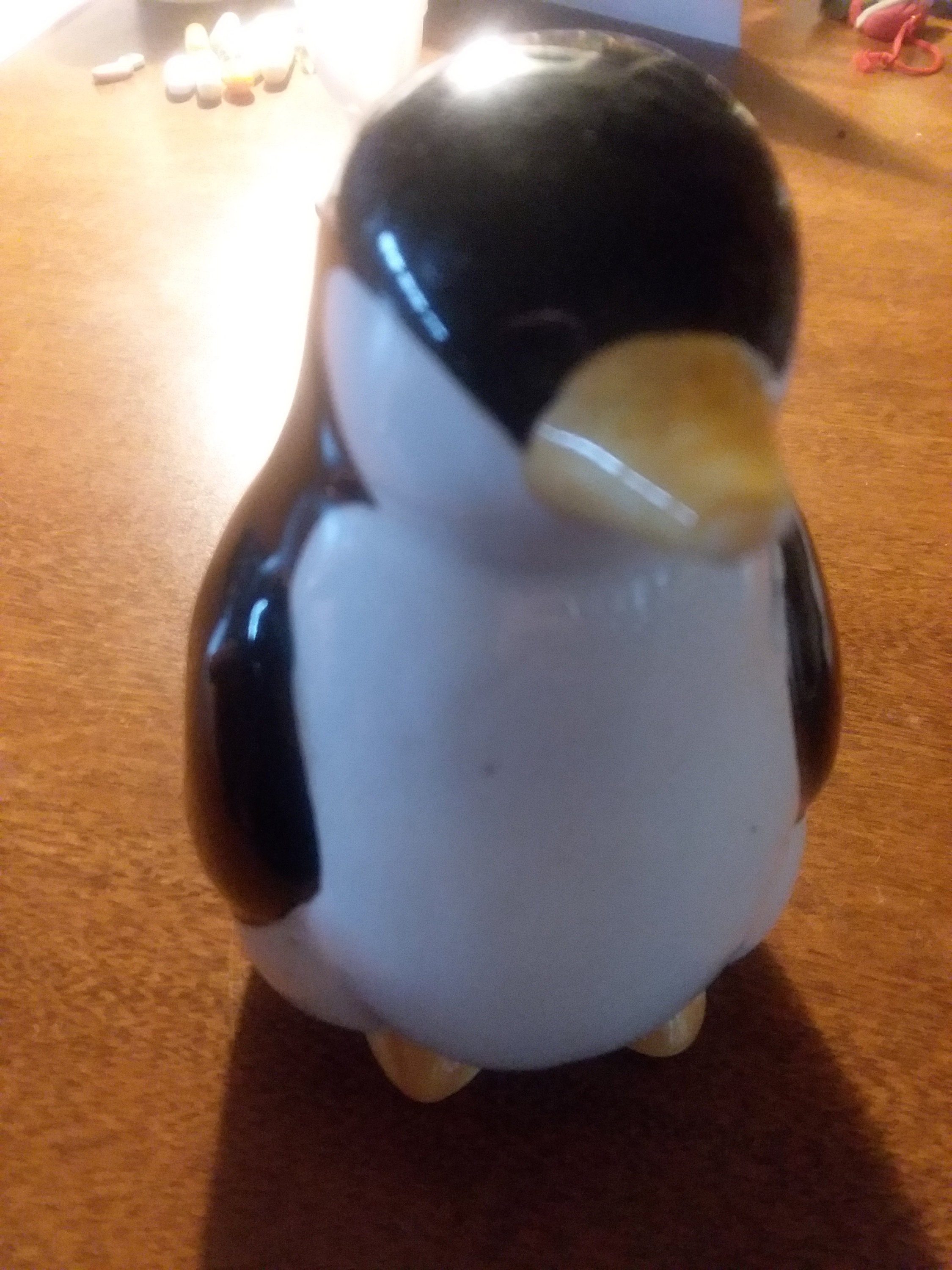 Jars & Containers Home & Living Ceramic Penguin Refrigerator Baking Soda Container