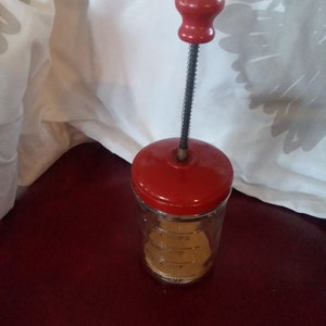 Hazel Atlas Clear Glass Food/Nut Chopper