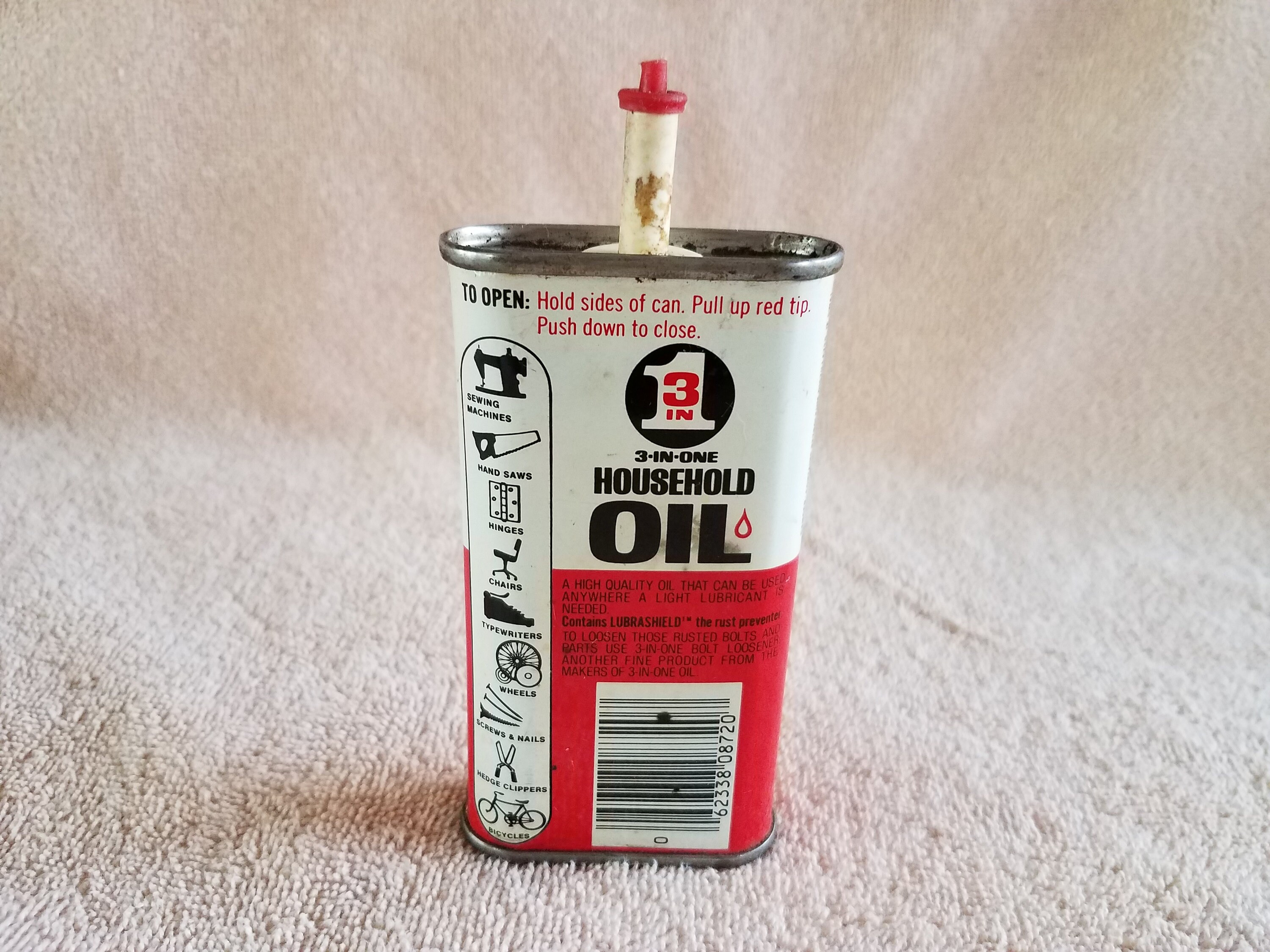 Vintage 3 In One Household Oil Can Etsy