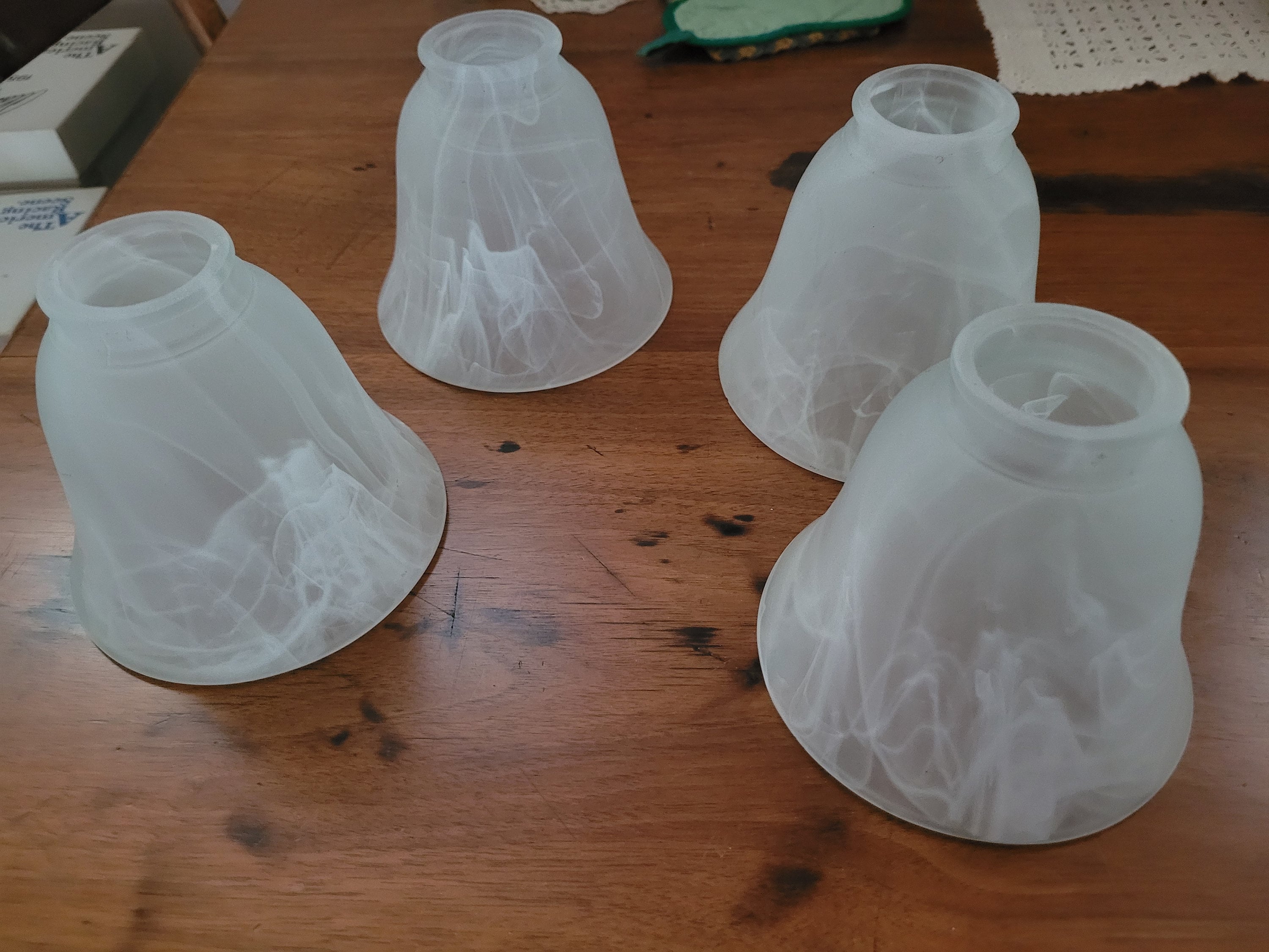 Glass Bell Shades Etsy Australia