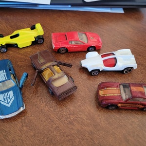 Assorted Die Cast Toy Cars - Set of 6