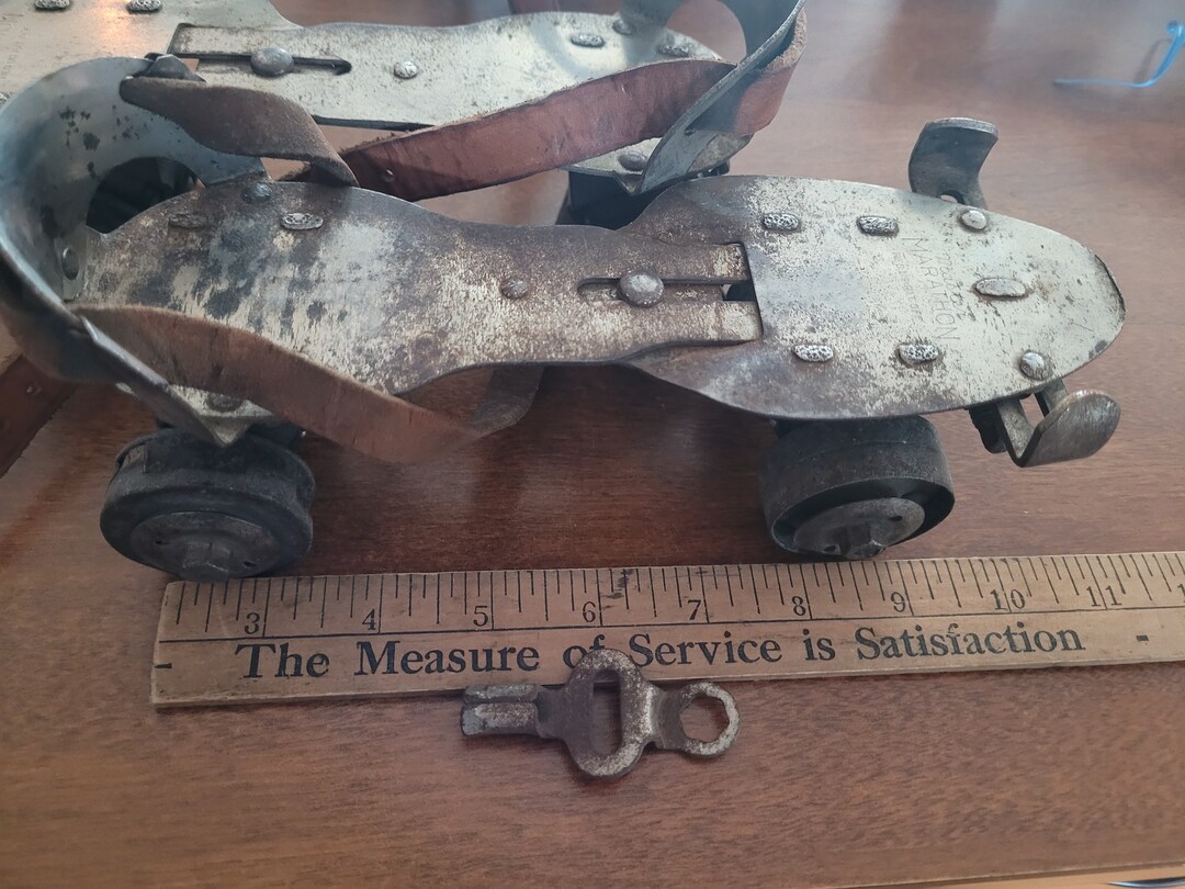 Master Marathon Metal Adjustable Roller Skates W/key & Metal Etsy