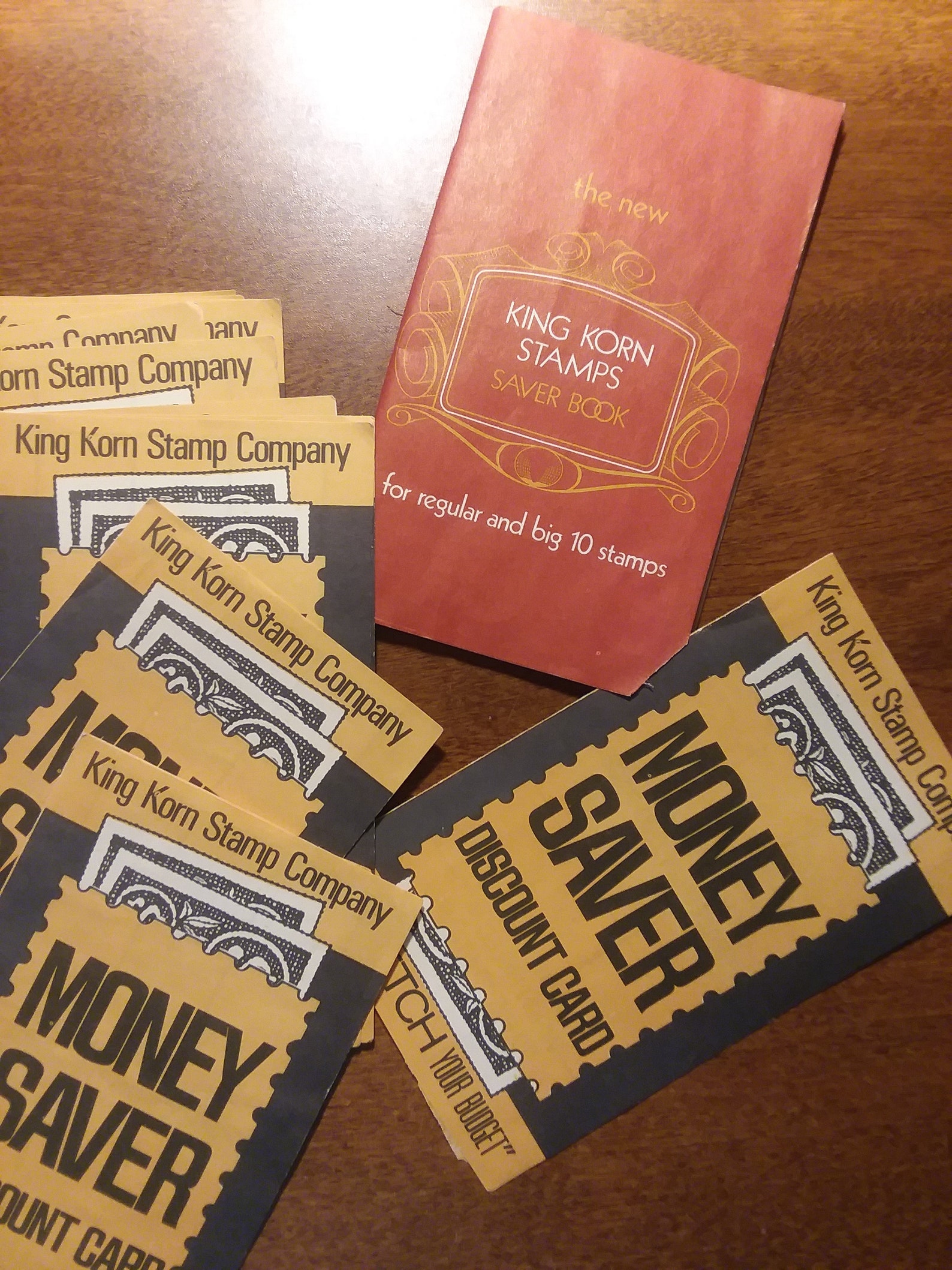 16 King Korn Stamp Co Books 4 W/stamps Etsy