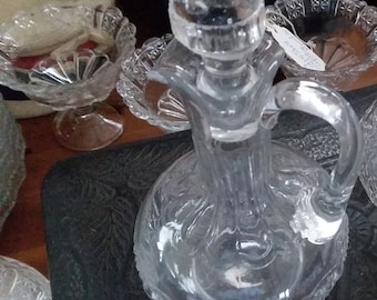Adams Glass Cottage EAPG Pattern (Dinner Bell) Pattern Cruet
