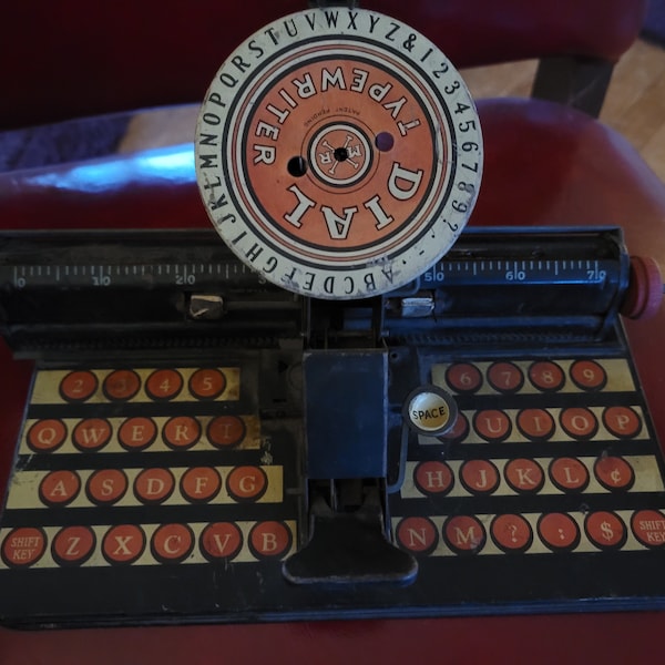 Dial MR Typewriter - Tin - No Ink Pad