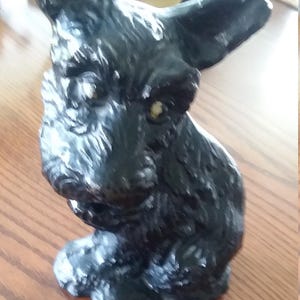 Wilton Products Cast Iron Doorstop - Black Scottie Dog