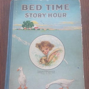 Gute Nacht Geschichtenstunde Kinderbuch - Antikes Geschichtenbuch