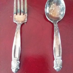 Infant/Toddler Spoon and Fork - Homes & Edwards IS Danish Princess Pattern