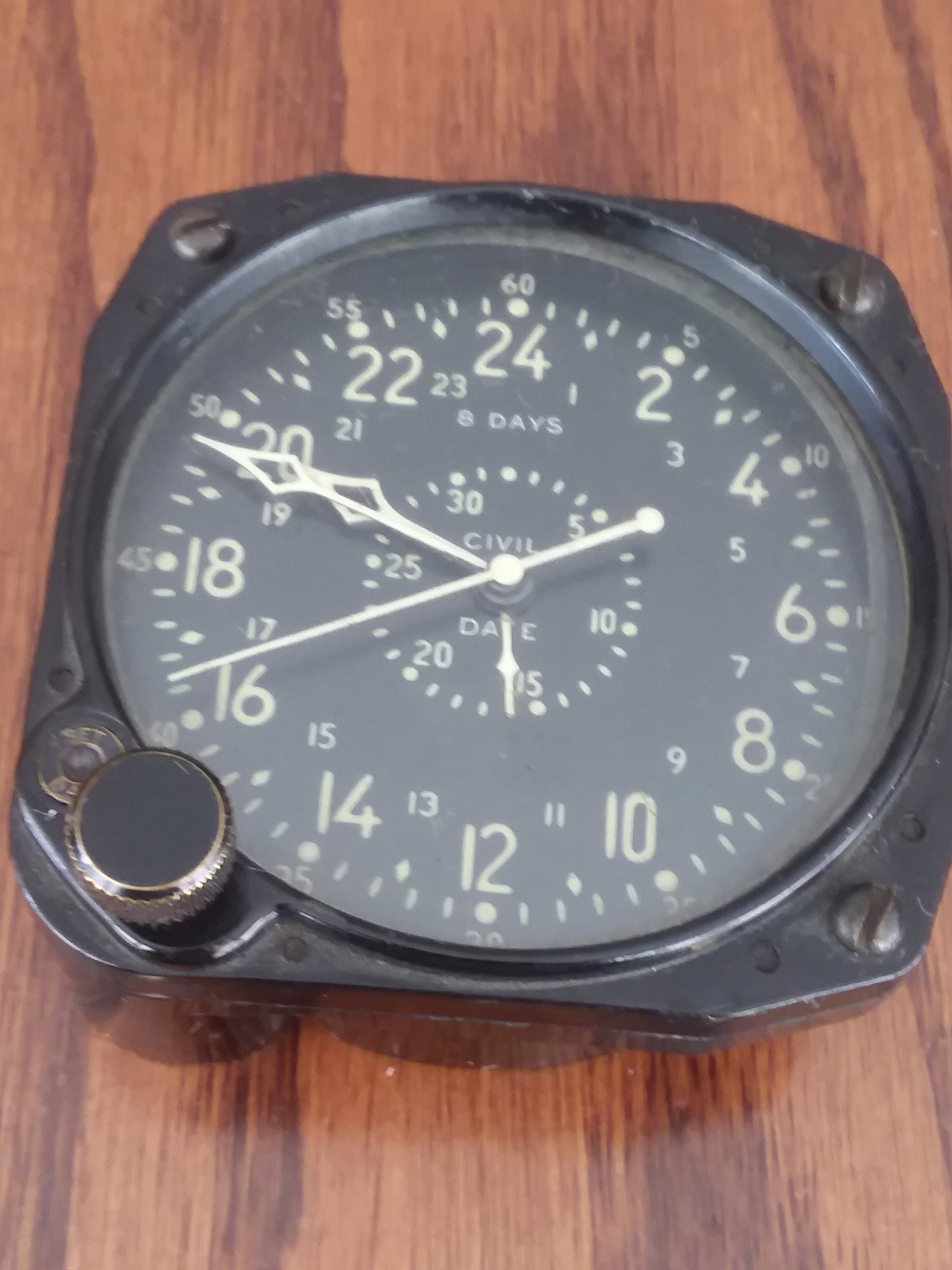 Aircraft Clock for sale Only 4 left at 60
