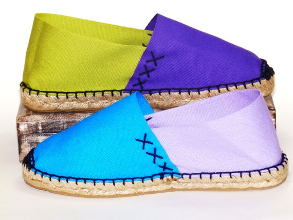 turquoise espadrilles
