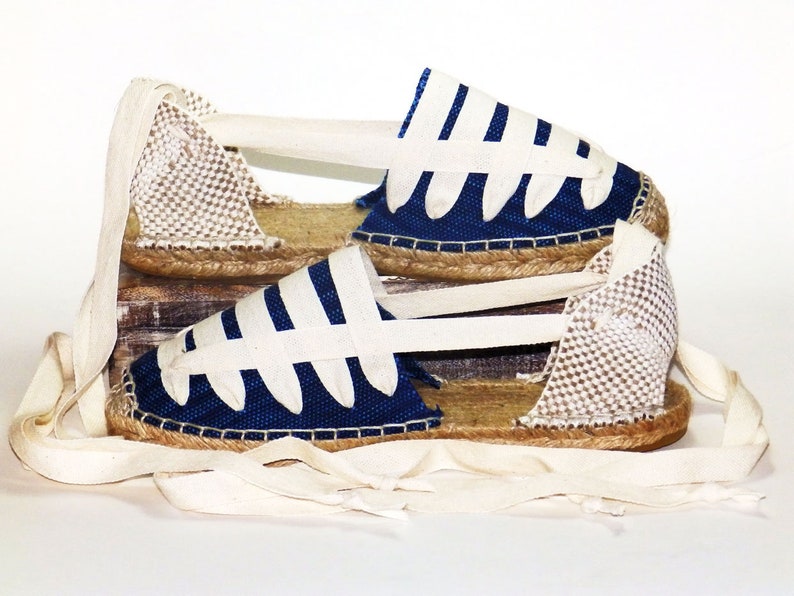 lace up espadrilles flats