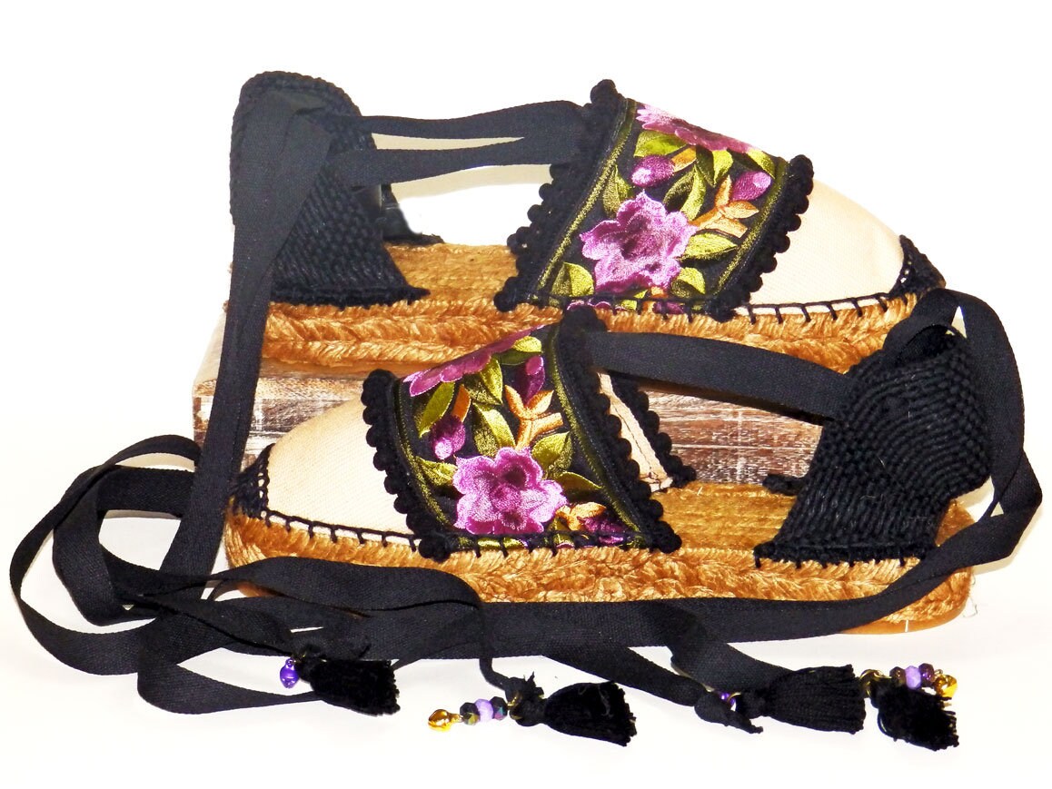 Alpargatas etnicas - Etsy