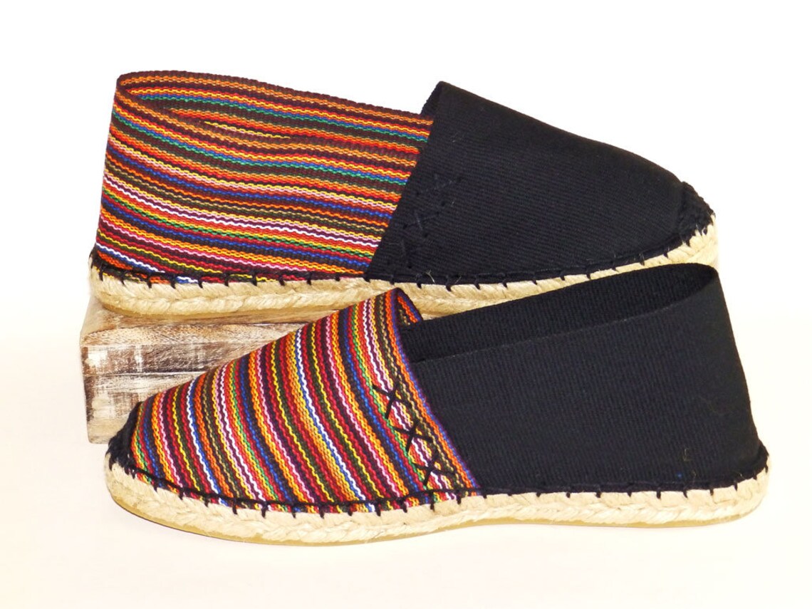 multicolor espadrilles