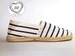 Espadrilles sailor stripes   Organic cotton  Alpargatas made in Spain 