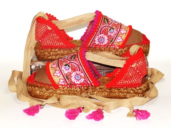 Espadrilles Alpargatas con de - Etsy España