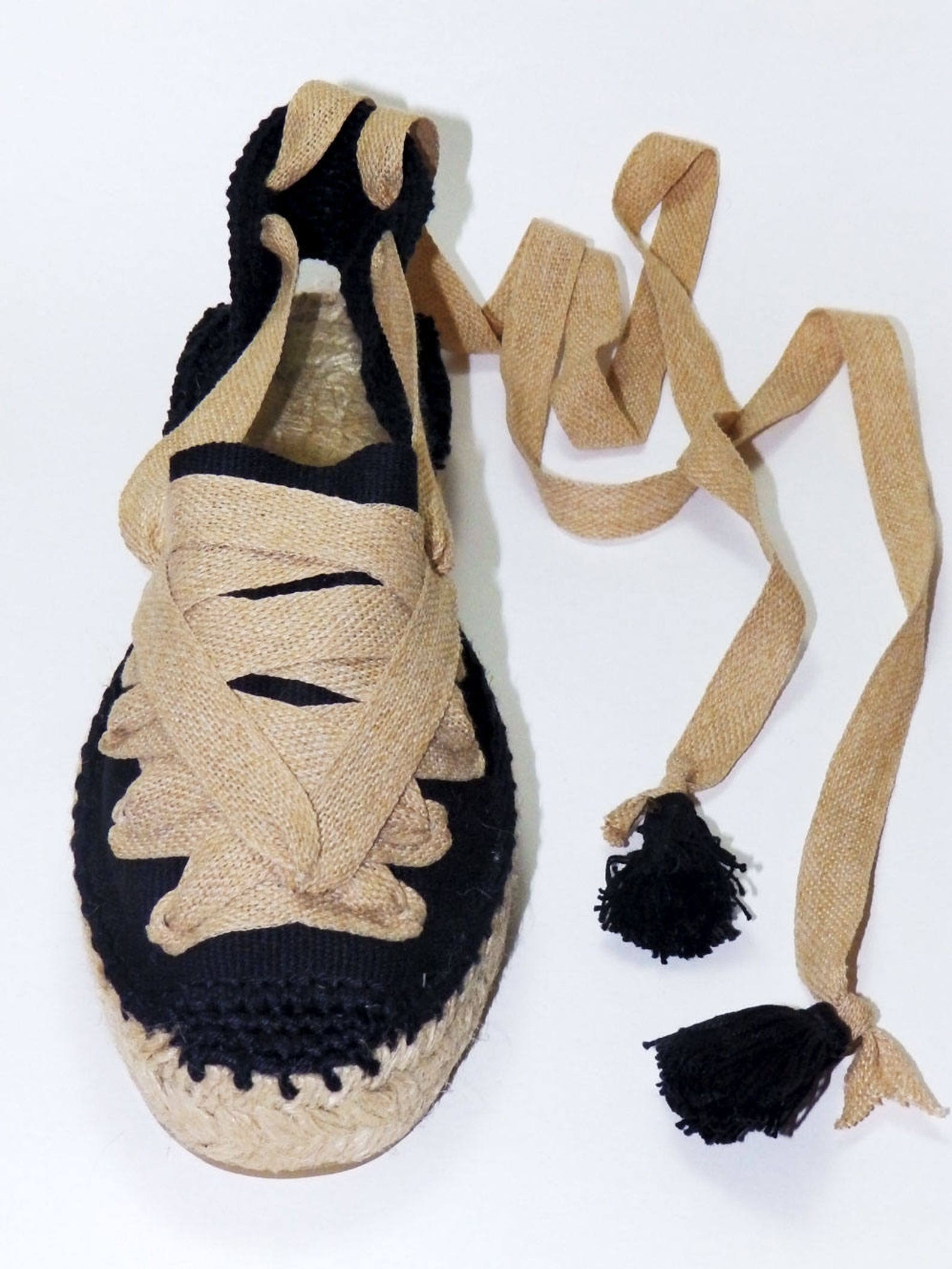 lace up platform espadrilles