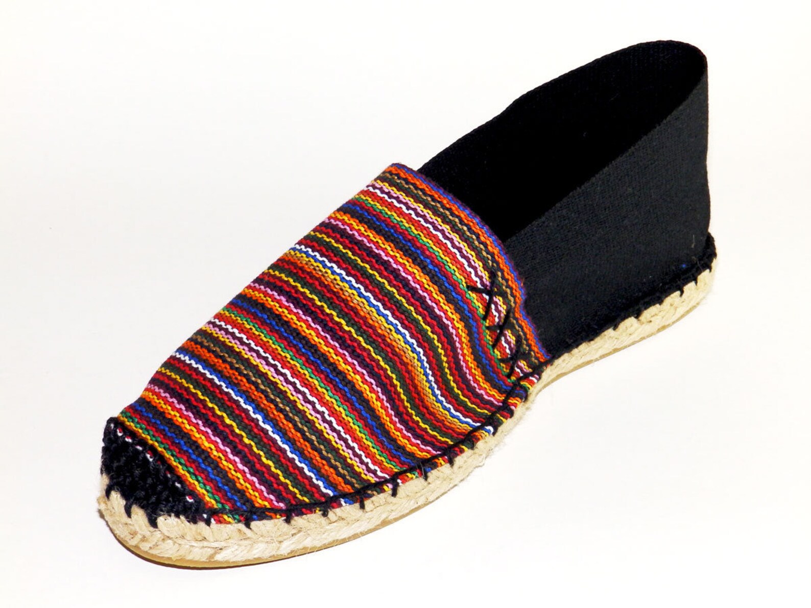 espadrilles black flat