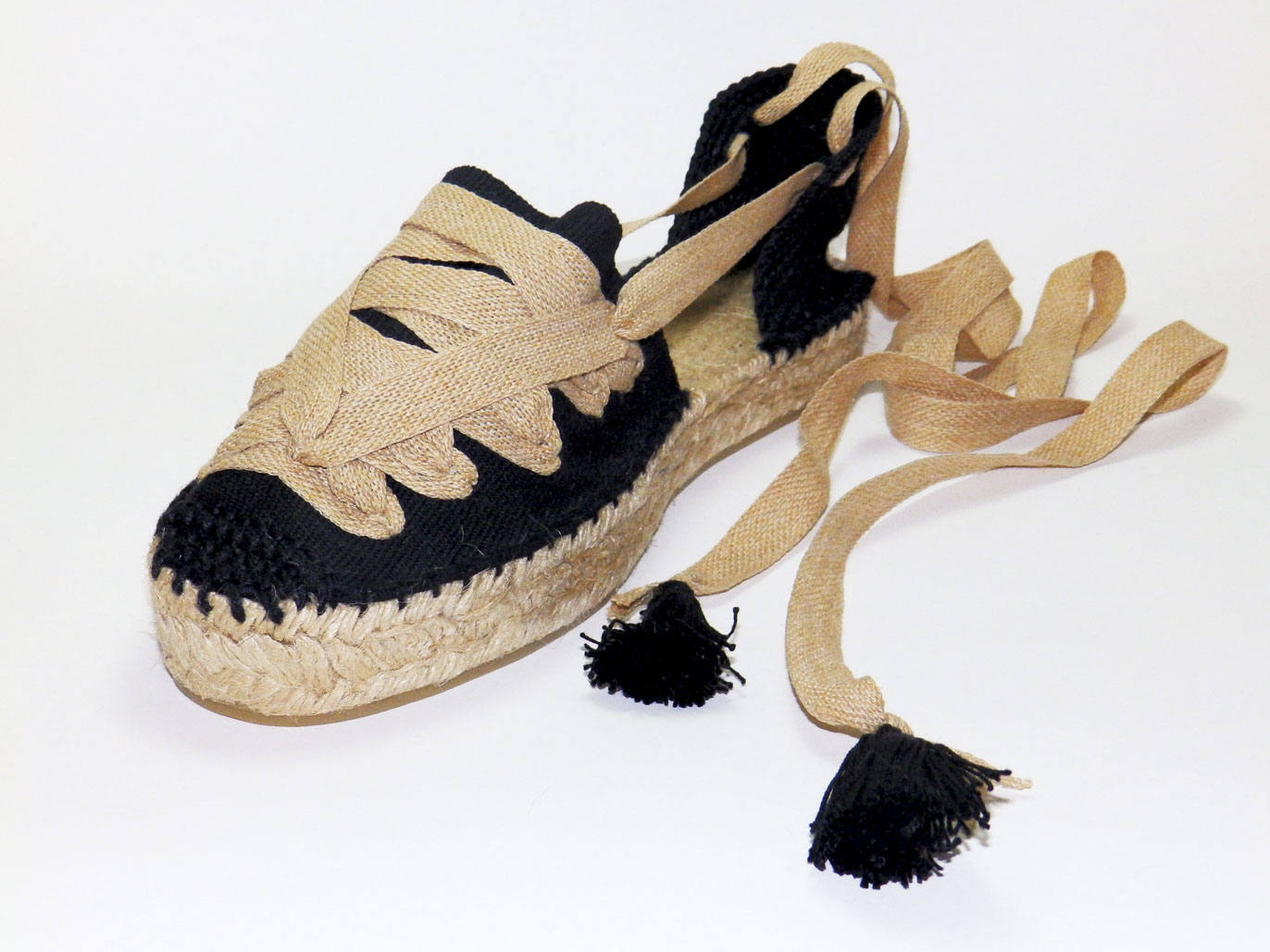 lace up platform espadrilles