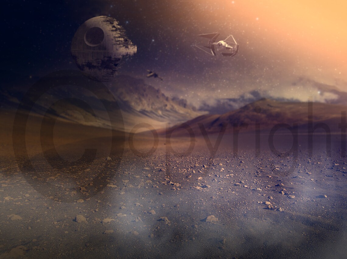 Star War Digital Background/composite - Etsy