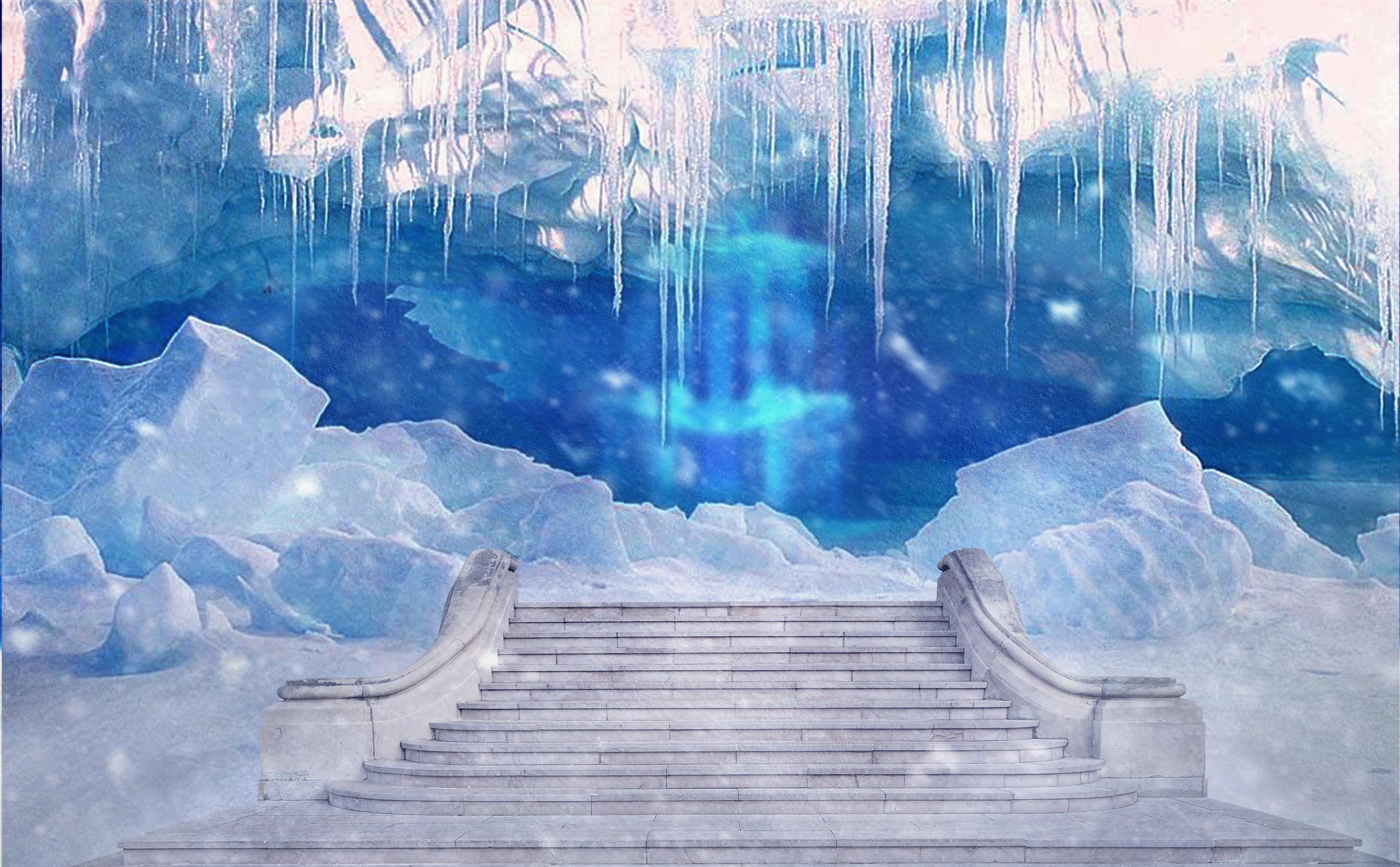 Frozen Virtual Background For Zoom