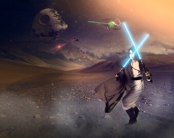 Star War Digitale Achtergrond/Composiet