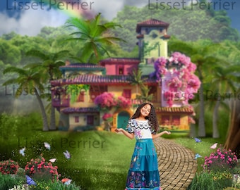 Digitale Encanto-achtergrond