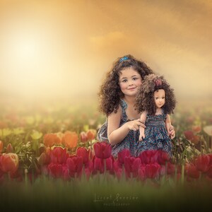 Tulip Field Digital Background/Composite/Backdrop