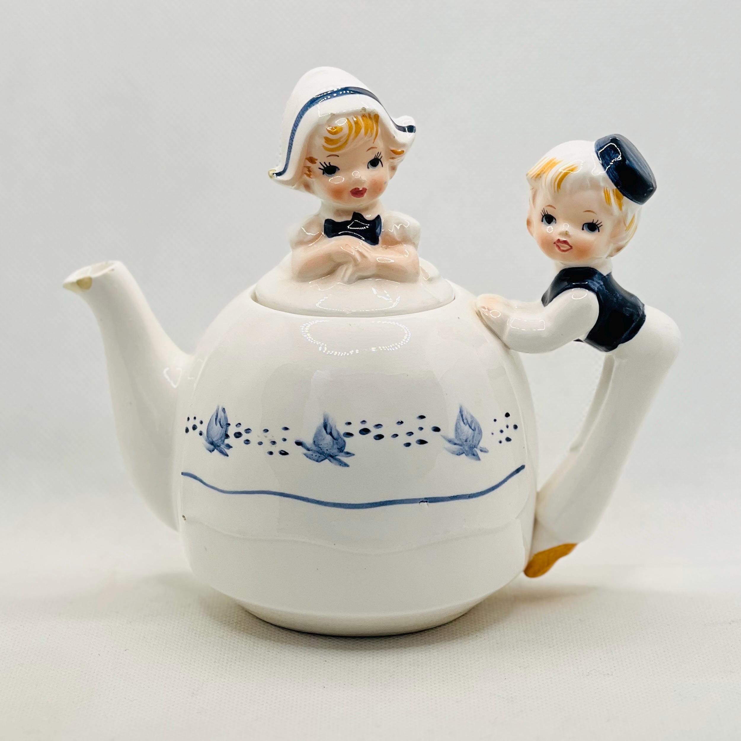Enesco Tea Pot - Etsy