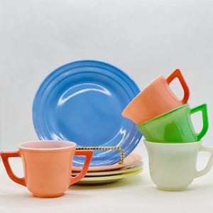 Vintage Hazel Atlas Little Hostess Tea Party Set of Children&#39;s Dishes