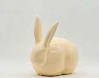 Keramik-Kaninchen-Baumwollball-Halter-Kaninchen EUC