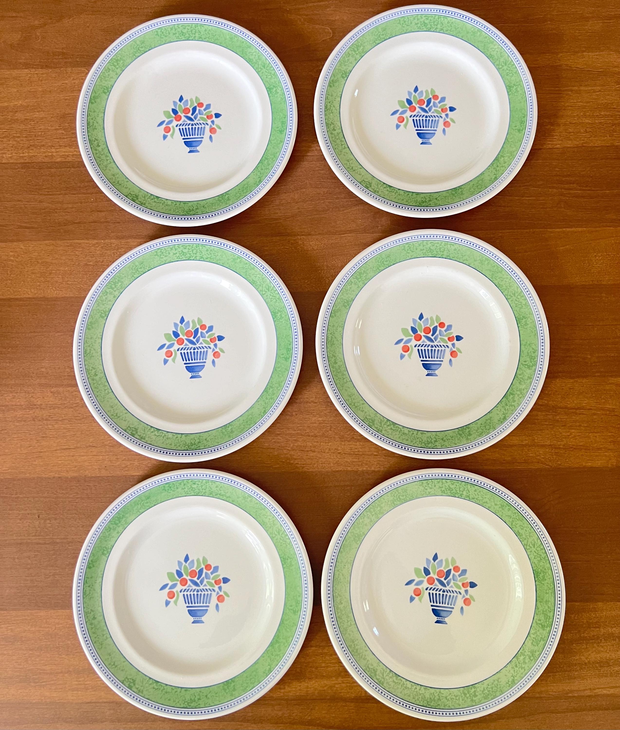 JOHNSON BRO.S 『jardiniere』 ディナープレート 4枚 Johnson Bros Jardiniere - Etsy