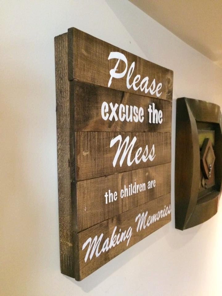 Hand Made Sign Examples Rustic Hand Made Sign - Etsy