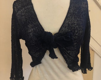 shrugs that tie in front