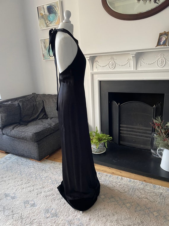 alberta ferretti maxi dress ALBERTA FERRETI PAIETTES LONG DRESS, MULTICOLOUR / 42