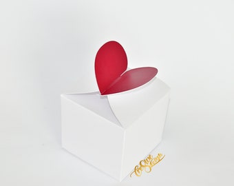 wedding cake box etsy