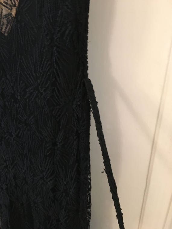 1930s Black Evening Gown - image 8