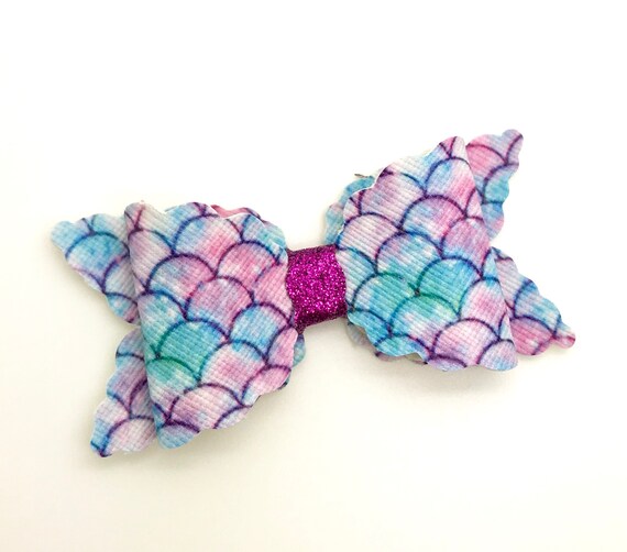 nœud avec strass Croix Pour Baptême Tulle baby hair band baptême fait à la main