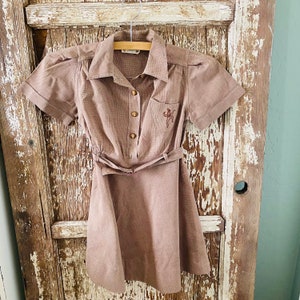 SALE***Vintage 1940s Girl Scouts Brownie Uniform
